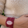 brazalete cuarzorosa macrame
